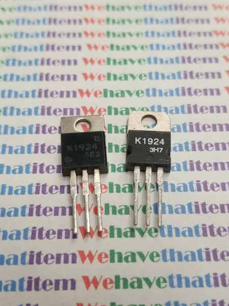 2SK1924 / K1924 / FET / TO3P / 2 PIECES  (qzty)