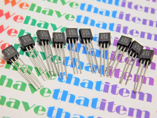 CBC635 / TRANSISTOR / TO92 / 10 PIECES (QZTY)