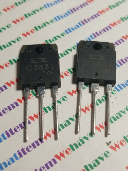 2SC3831 / C3831 / TRANSISTOR / 2 PIECES (qzty)
