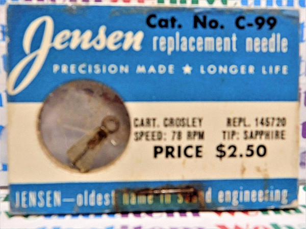 JENSEN / C-99 / REPLACES CROSLEY 145720 / 1 PIECE (qzty)