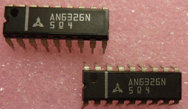 AN6326N / COMPARABLE TO ECG1689, NTE1689 / DIP / IC / 2 PIECES /  (qzty)