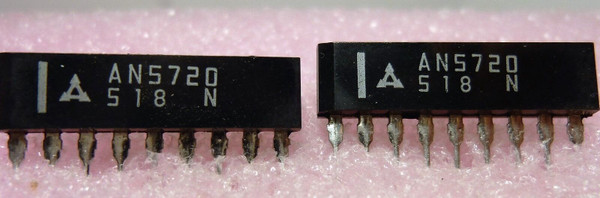 AN5720 /COMPARABLE TO ECG1607, NTE1607 / RCA # 256832 /SIP /IC /2 PIECES (qzty)