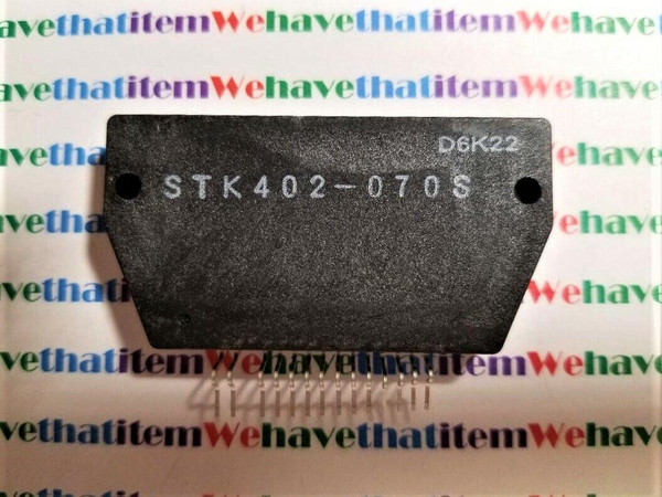 STK402-070S / IC / SIP / 1 PIECE (QZTY)