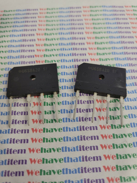 U6SBA20 / BRIDGE RECTIFIER / 2 PIECES (qzty)