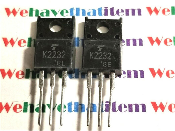 2SK2232 / K2232 / FET / TO220 / 2 PIECES (qzty)