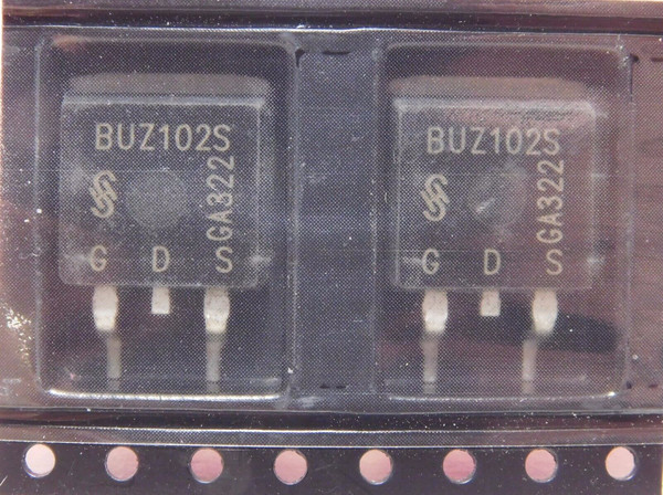BUZ102S / TRANSISTOR / TO263  SURFACE MOUNT / 2 PIECES (qzty)