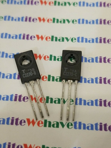 2SC2270 / TRANSISTOR / TO92 / 2 PIECES (qzty)