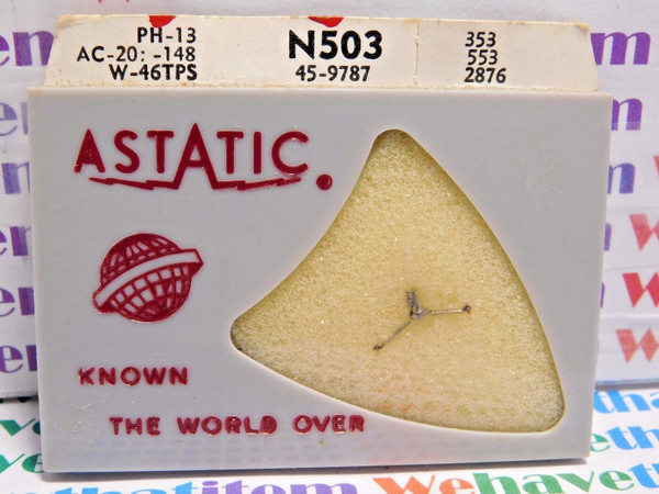 ASTATIC N503 / REPLACES PHILCO PH-13, AC-20, AC-148, W-46TPS / 1 PIECE (qzty)