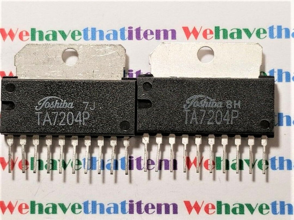 TA7204P / IC / SIP / 2 PIECES (qzty)
