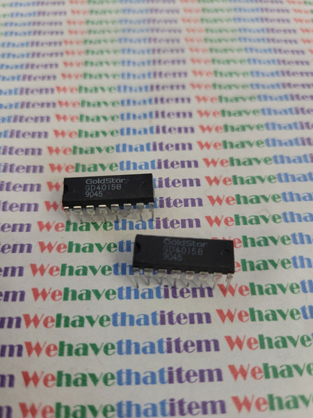 GD4015B / GOLDSTAR  / IC / DIP / 2 PIECES (qzty)