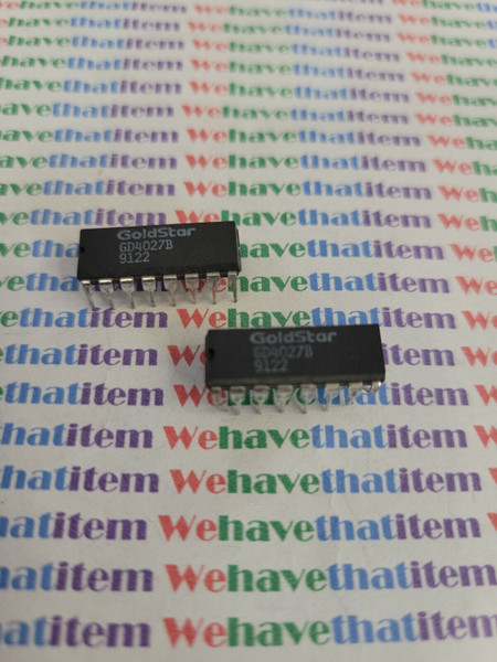 GD4027B / GOLDSTAR  / IC / DIP / 2 PIECES (qzty)