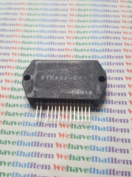 STK402-071 / IC / SIP / 1 PIECE (QZTY)