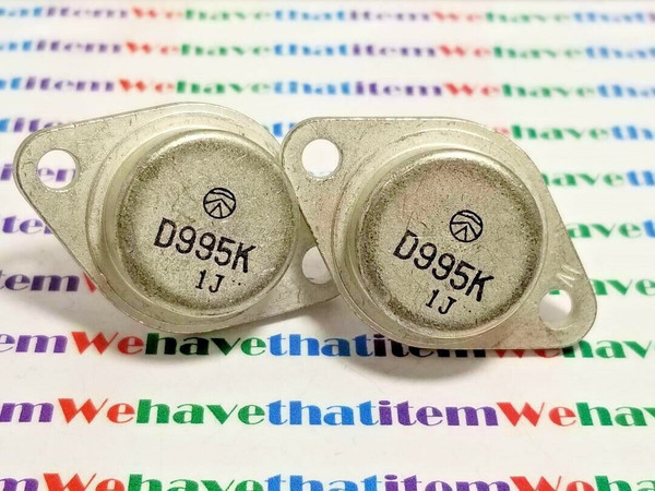 2SD995K / D995K / TRANSISTOR / TO3 / 2 PIECES (qzty)