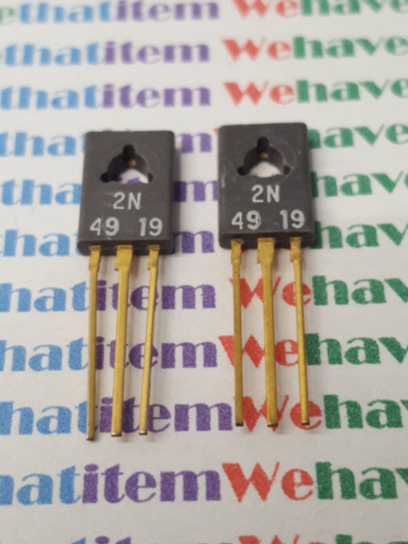 2N4919 / TRANSISTOR / 2 PIECES / (qzty)