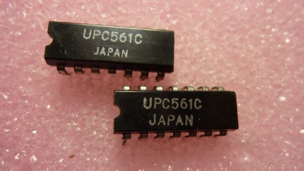 UPC561C / COMPARABLE TO ECG1079,  NTE1079 / IC  / DIP / 2 PIECES /  (qzty)