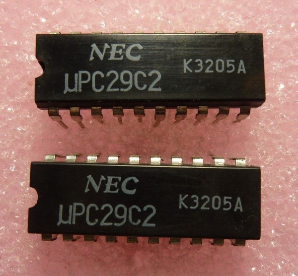 UPC29C2 / DIP / IC / COMPARABLE TO ECG1089, NTE1089 / 2 PIECES /  (qzty)