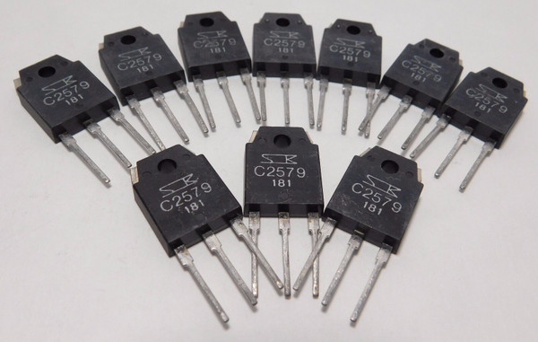 2SC2579 / C2579 / TRANSISTOR / TO3PN / 10 PIECES (qzty)