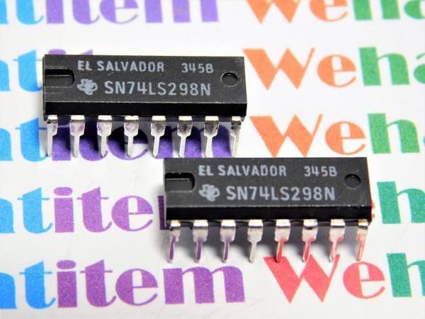 SN74LS298N / IC / DIP / 2 PIECES (qzty)
