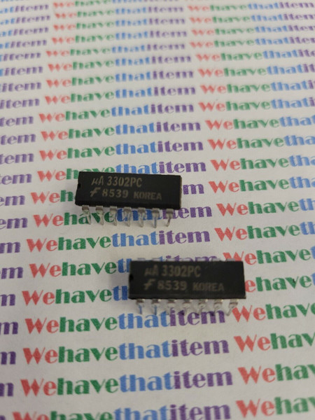 UA3302PC / IC / DIP / 2 PIECE   (qzty)