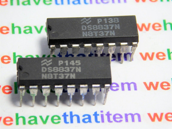 DS8837N / IC / DIP / 2 PIECES /  (qzty)