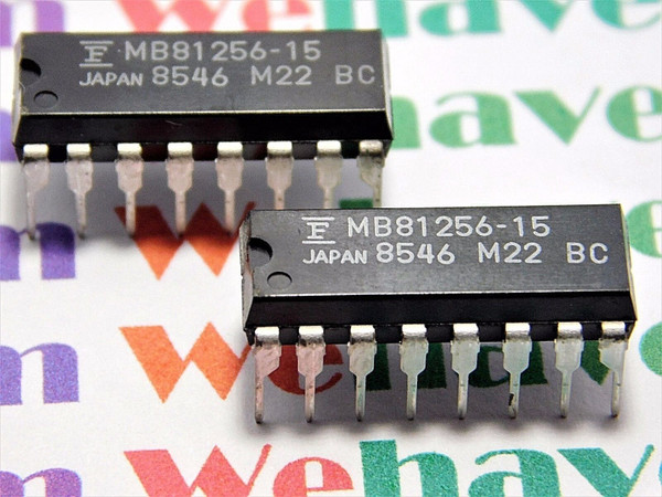MB81256-15 / IC / DIP  / 2 PIECES (qzty)