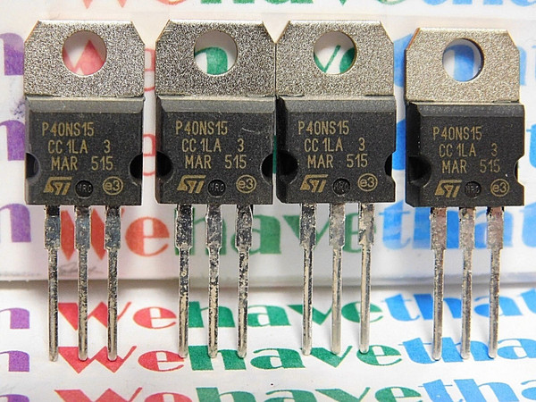 STP40NS15 / P40NS15 / MOSFET / TO220 / COMPARABLE TO 2SK3590-01 / 4 PIECES(qzty)