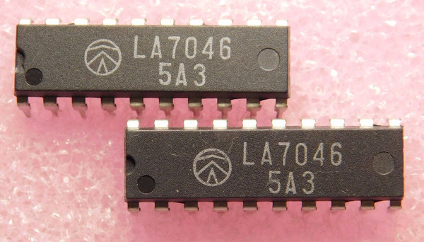 LA7046 / IC / DIP / 2 PIECES (qzty)