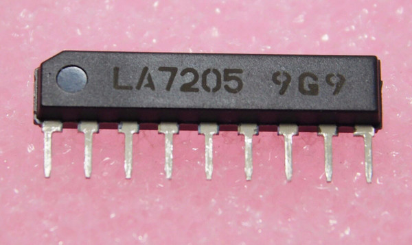 LA7205 / IC / SIP / 1 PIECE (qzty)