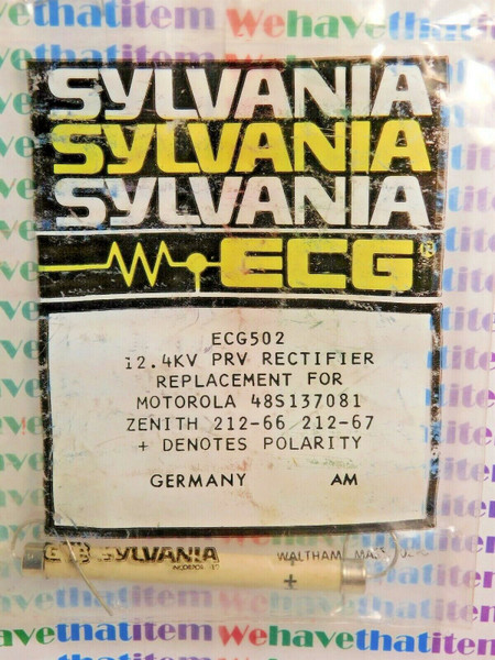 ECG502 / CROSSES TO NTE502 / RECTIFIER / 1 PIECE  (qzty)