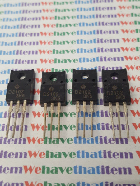 2SD2102 / TRANSISTOR / 4 PIECES / (qzty)