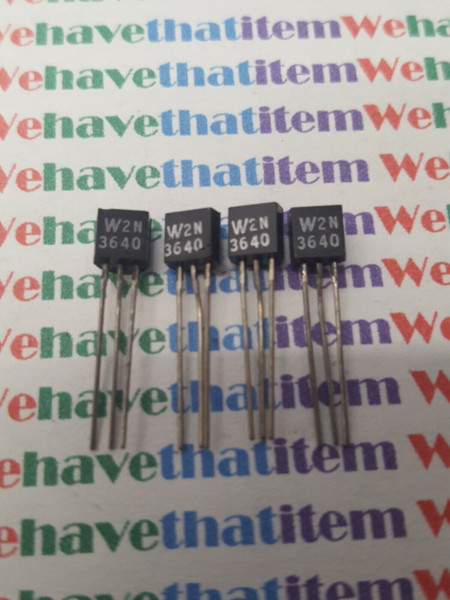 2N3640 / TRANSISTOR / 4 PIECES / (qzty)
