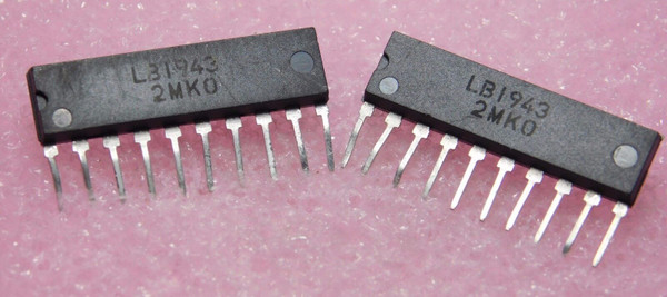 LB1943 / MOTOR DRIVER IC / SIP / 2 PIECES  (qzty)