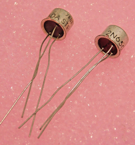 2N650A / TRANSISTOR / TO5 / 2 PIECES (qzty)