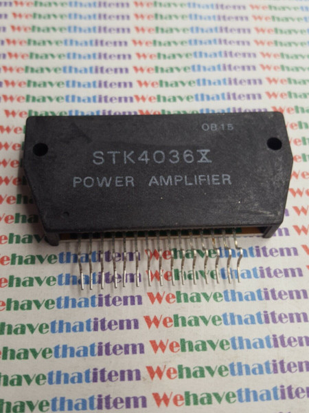 STK4036 X / POWER AMPLIFIER  / 1 PIECE /  (qzty)