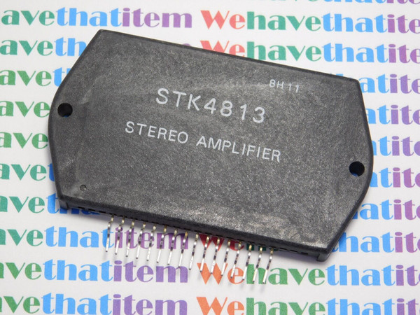 STK4813 / STEREO AMPLIFIER IC / SIP / 1 PIECE (qzty)