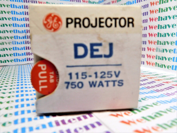 DEJ /  PROJECTION LAMP, BULB / 115-125v 750w / 2 PIECES (qzty)