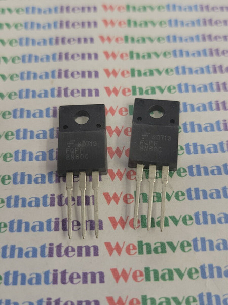 FQPF8N60C / MOSFET / TO220 / 2  PIECES (qzty)