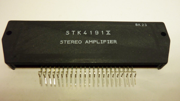 STK4191X (MK10) / STEREO AMPLIFIER IC / SIP / 1 PIECE (QZTY)
