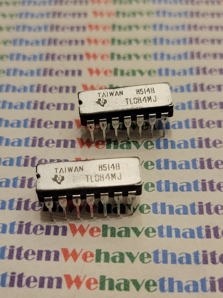 TL084MJ / IC / DIP / 2 PIECES (qzty)
