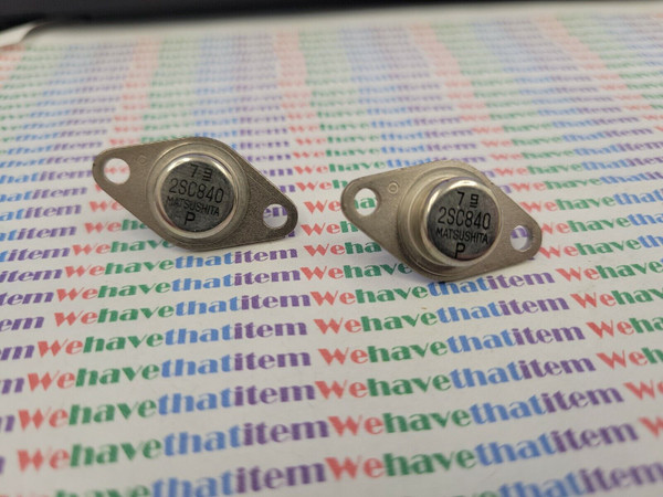 2SC840 / Matsushita / TRANSISTOR / 2 PIECE /  (qzty)