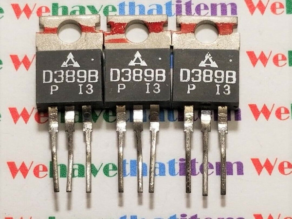 2SD389B / D389B / TRANSISTORS / TO220 / 3 PIECES (qzty)