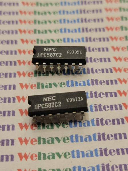 UPD587C / IC / DIP / 2 PIECES (qzty)