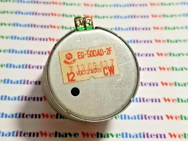 EG-500AD-2F / DC MOTOR / CW / 12v 2400rpm / 1 PIECE / (qzty)