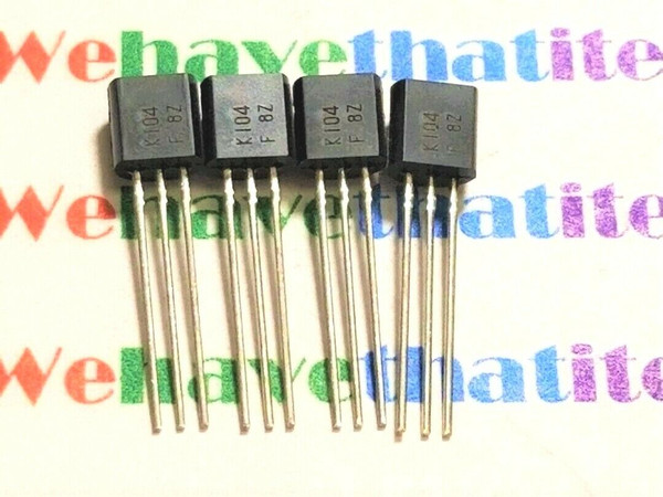2SK104 / K104 / FET / TO92 / 4 PIECES (qzty)
