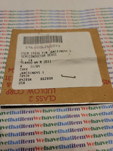 1N6451 / GERMANIUM DIODE / 1 PIECES (qzty)