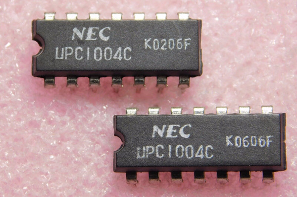 UPC1004C / IC / DIP / 2 PIECES (qzty)