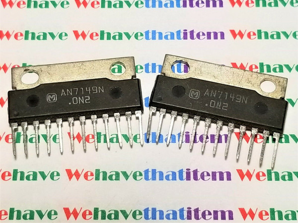 AN7149N / CROSSES TO ECG7061, NTE7061 / SIP / IC / 2 PIECES /  (qzty)