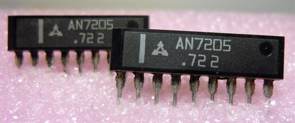 AN7205 / IC / SIP / 2 PIECES /  (qzty)