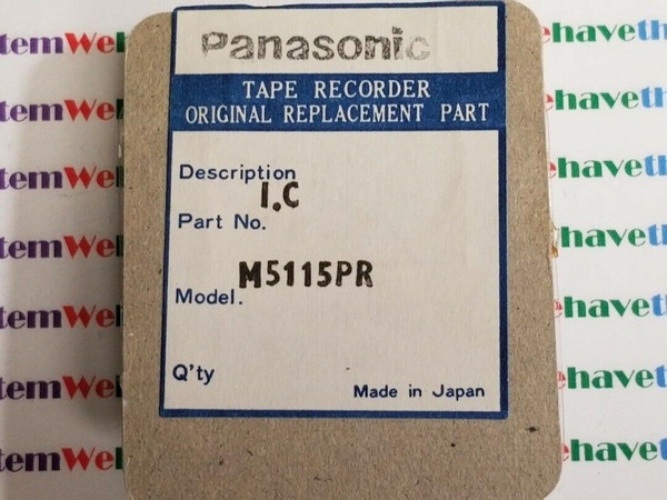 M5115PR / IC / DIP / PANASONIC / 1 PIECE (qzty)