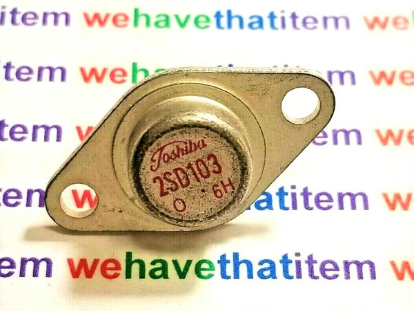 2SD103 / TRANSISTOR / TO66 / 1 PIECE (qzty)